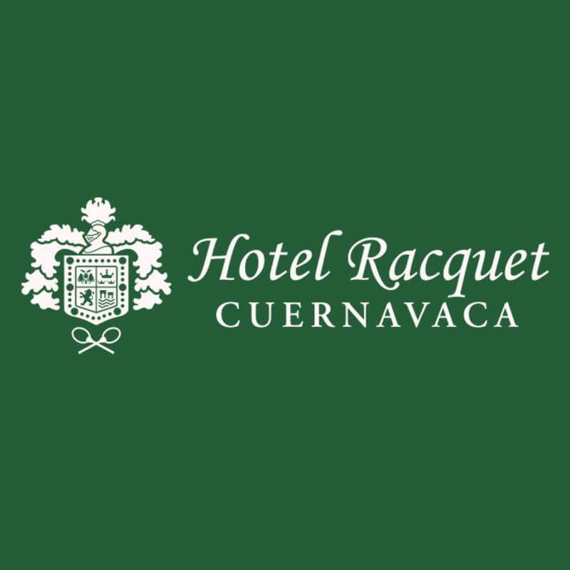 logo hotel racquet